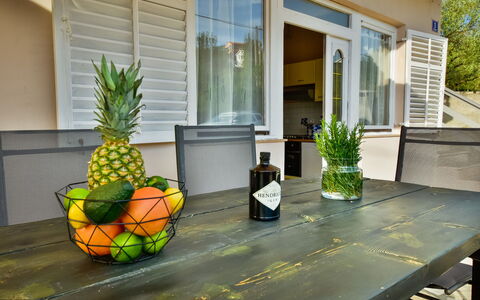 Milka: Food, Plant, Table, Interior Design, Building, Window, Fruit, Lighting