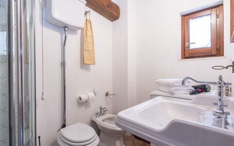 Charming Terrace: Bathroom, Property, Room, Tap, Interior Design, Real Estate, Wall, Sink, House, Plumbing Fixture