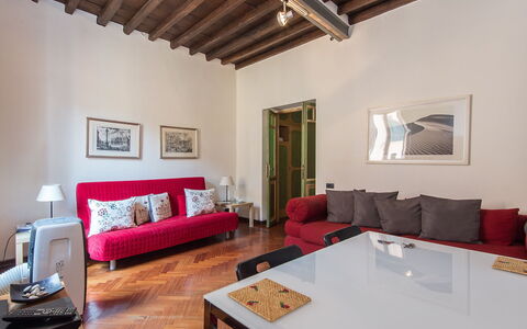 Navona: Room, Property, Furniture, Interior Design, Building, Living Room, Ceiling, Table, House, Wall