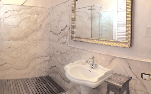 Tenuta Nucci: Bathroom, Property, Room, Tile, Wall, Interior Design, Bathroom Sink, Plumbing Fixture, Architecture, Floor