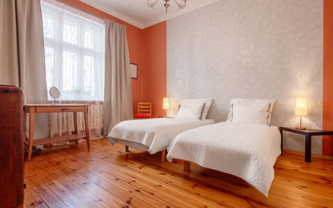 Chopina: Interior Design, Flooring, Floor, Wall, Bedroom, Bed, Wood, Bed Sheet, Furniture, Bedding