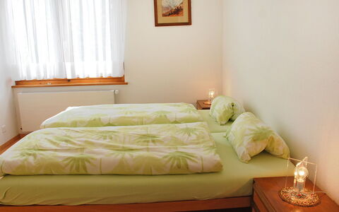 5, Chemin de la Pralay: Furniture, Bedroom, Bed, Room, Property, Bed Frame, Bed Sheet, Bedding, Mattress, Interior Design