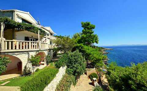 Trstenik Dingač 301: Sky, Plant, Water, Building, Land Lot, Grass, Natural Landscape, Tree, Window, Urban Design