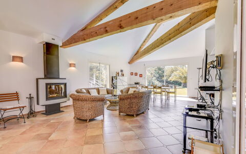 Cassou: Picture Frame, Wood, Interior Design, Hall, Lighting, Couch, Chair, Living Room, Floor, Flooring