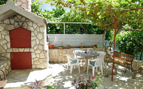 Tija: Backyard, Property, Patio, Yard, House, Building, Courtyard, Room, Garden, Interior Design