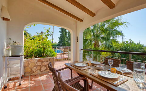 Petite Fleur: Property, Building, Real Estate, Room, House, Estate, Table, Villa, Interior Design, Porch