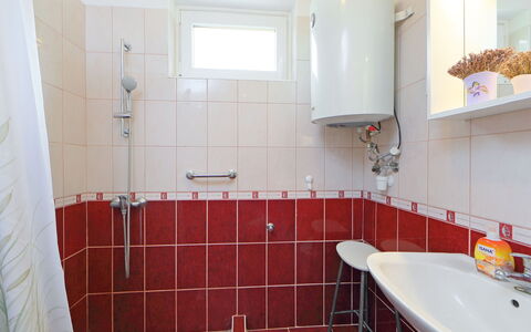 Pergola: Tap, Plumbing Fixture, Property, Sink, Bathroom Sink, Building, Cabinetry, Interior Design, Bathroom, Wood