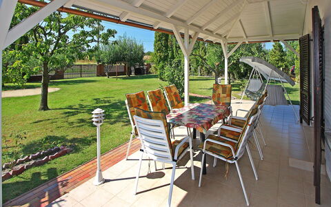 Grand Jardin: Property, Real Estate, Building, House, Furniture, Porch, Room, Patio, Shade, Home