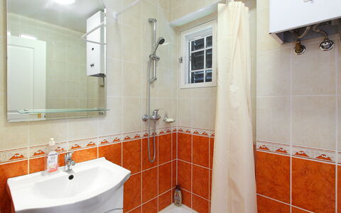Francesco: Bathroom, Property, Room, Tile, Interior Design, Wall, Real Estate, Tap, Floor, Building