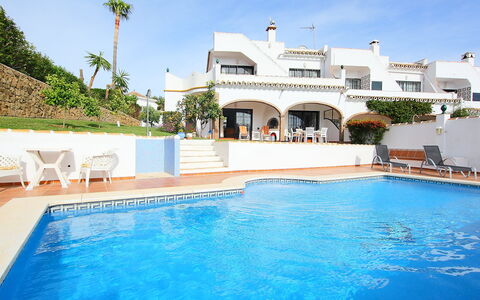 Villa Cielo: Water, Sky, Property, Plant, Building, Swimming Pool, Azure, Seaside Resort, Tree, Outdoor Furniture