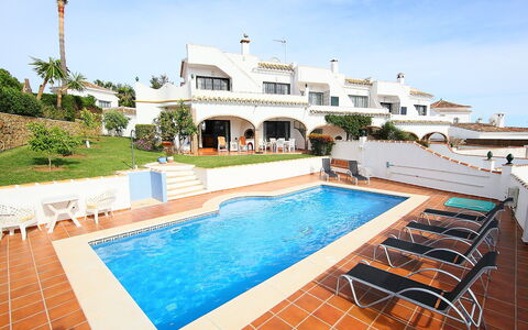 Villa Cielo: Water, Sky, Property, Plant, Building, Swimming Pool, Azure, Nature, Tree, Outdoor Furniture