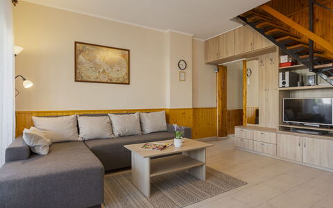 Hibiscus: Interior Design, Flooring, Furniture, Floor, Wood, Ceiling, Room, Lighting, Wood Flooring, Living Room