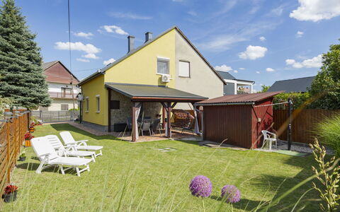 Hibiscus: House, Residential Area, Roof, Home, Cottage, Garden, Door, Backyard, Porch, Yard