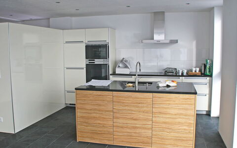 Melina: Countertop, Room, Cabinetry, Furniture, Kitchen, Property, Interior Design, Floor, Building, House