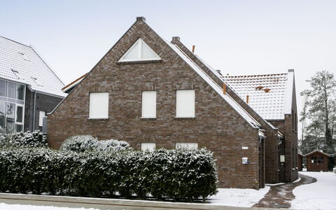 Norddeich 120: Home, Snow, House, Property, Residential Area, Winter, Neighbourhood, Building, Architecture, Real Estate