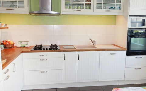 Sables Blancs: Countertop, Kitchen, Room, Property, Cabinetry, Furniture, Interior Design, House, Building, Floor
