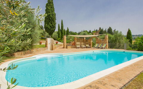 Il Casolarino: Water, Plant, Property, Swimming Pool, Sky, Nature, Azure, Tree, Shade, Natural Landscape
