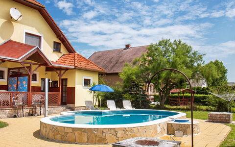 Balatonmariafurdo 106: Cloud, Sky, Plant, Water, Property, Building, Azure, Shade, Tree, Swimming Pool