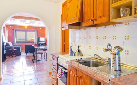 Cala Torta Na Lluny: Cabinetry, Kitchen Sink, Countertop, Property, Furniture, Sink, Tap, Kitchen, Interior Design, Wood