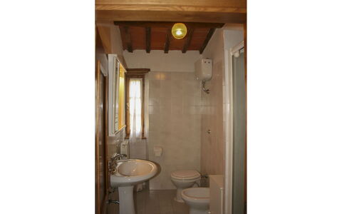 Pozzonovo: Wood, Bathroom Sink, Flooring, Floor, Plumbing Fixture, Sink, Interior Design, Bathroom, Door, Room
