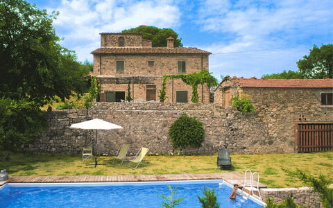 Casa Rossa: Swimming Pool, Estate, Garden, Hacienda, Villa, Farmhouse, Landscaping, Mansion, Yard, Resort