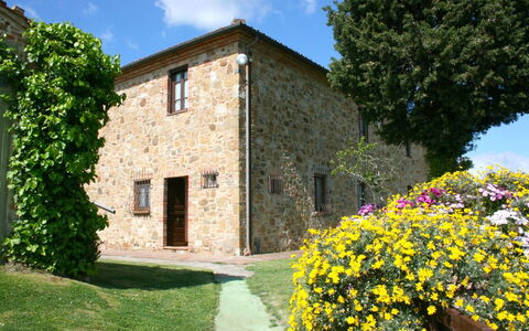 Casa Bella: Flower, Plant, Sky, Building, Cloud, Window, Green, Natural Landscape, Tree, Grass