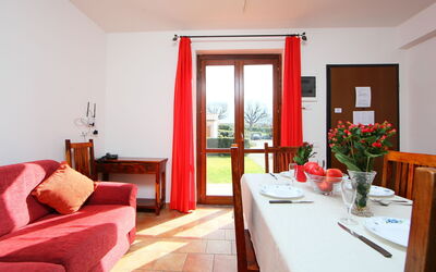 Oak 200.3: Room, Property, Furniture, Interior Design, Building, Red, House, Table, Living Room, Real Estate