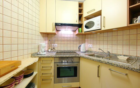 Casa Gran Sorolla: Property, Room, Kitchen, Cabinetry, Furniture, Interior Design, Building, Yellow, Countertop, House