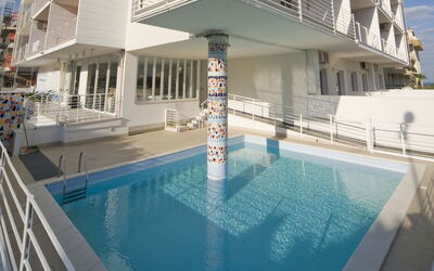 Roseto Degli Abruzzi 200: Water, Property, Daytime, Building, Swimming Pool, Azure, Shade, Lighting, Sky, Body Of Water