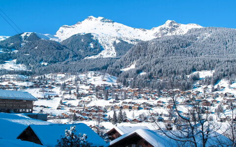 Grindelwald 253: Sky, Mountain, Snow, Blue, World, Nature, Natural Landscape, Azure, Building, Slope