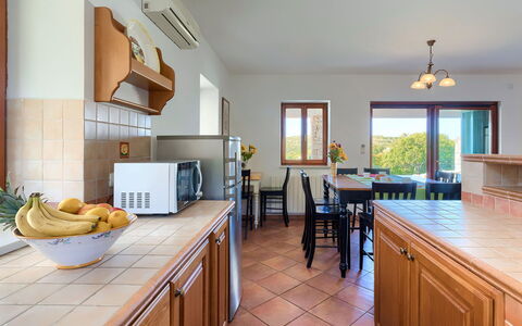 Albina: Cabinetry, Furniture, Countertop, Window, Table, Kitchen Appliance, Wood, Kitchen, Interior Design, Home Appliance