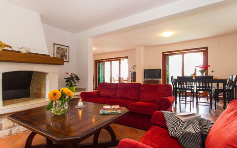 Marina: Living Room, Room, Furniture, Property, Interior Design, Building, Table, Coffee Table, Floor, House