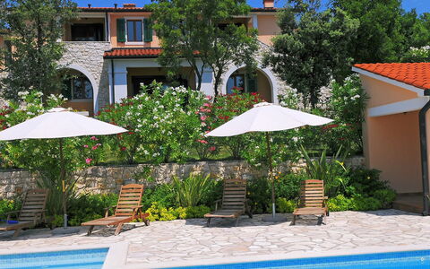 Biljana: Property, Swimming Pool, Real Estate, House, Building, Residential Area, Home, Umbrella, Shade, Resort
