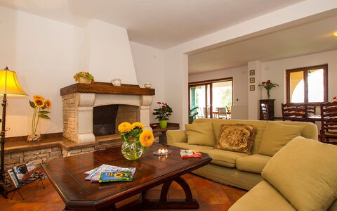 Biljana: Living Room, Room, Furniture, Property, Interior Design, Building, Coffee Table, Table, Floor, Yellow