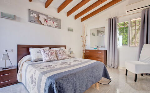 Isabel: Bedroom, Furniture, Property, Bed, Room, Interior Design, Bed Frame, Bed Sheet, Ceiling, Wall