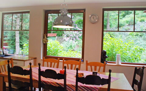 Karpacz Kowary: Room, Dining Room, Property, Furniture, Interior Design, Table, Building, Kitchen & Dining Room Table, Home, Window