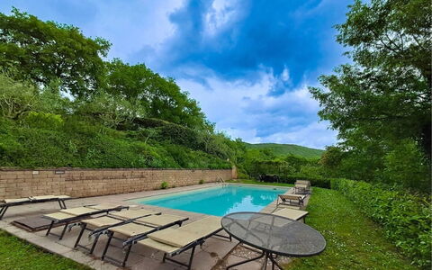 Casa la Primula: House, Home, Cottage, Roof, Estate, Farmhouse, Door, Landscaping, Yard, Villa