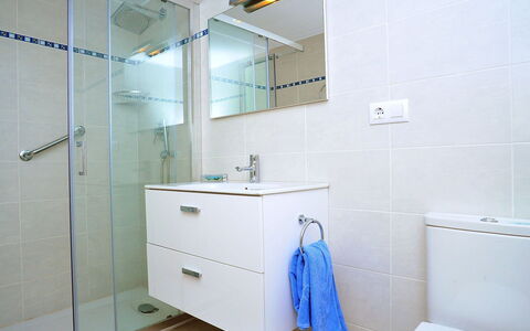 San Esteban: Bathroom, Room, Property, Interior Design, Tile, Real Estate, Architecture, Floor, Plumbing Fixture, Material Property