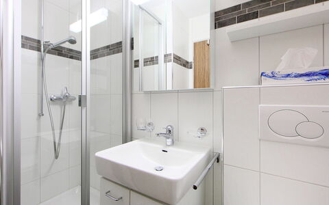 Zermatt 30: Bathroom, Room, Property, Interior Design, Tap, Architecture, Real Estate, Bathroom Accessory, Tile, Building