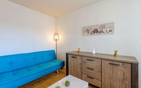 Le Méditerranée: Property, Cabinetry, Furniture, Couch, Table, Drawer, Wood, Azure, Interior Design, Dresser