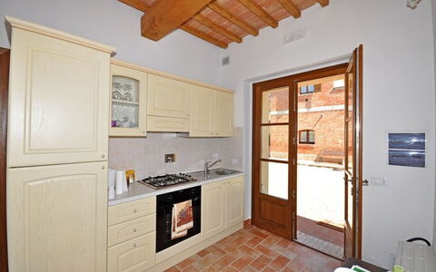 Pienza: Property, Room, Furniture, Building, House, Real Estate, Kitchen, Interior Design, Home, Floor