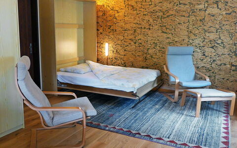 Crap Milan: Furniture, Room, Interior Design, Property, Wall, Floor, Bed, Table, Bedroom, Building