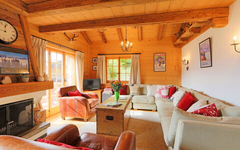 Saint Piran: Couch, Picture Frame, Furniture, Property, Building, Table, Lighting, Window, Wood, Living Room