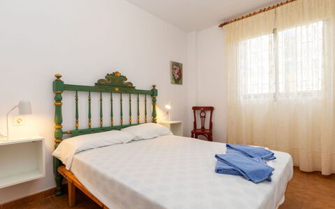 Blanca de Vilafortuny: Furniture, Property, Azure, Textile, Interior Design, Wood, Comfort, Curtain, Window