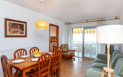Blanca de Vilafortuny: Furniture, Table, Property, Picture Frame, Wood, Chair, Orange, Interior Design, Floor, Flooring