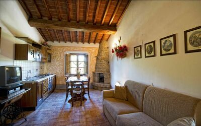 Il Cipressino: Room, Property, Building, Interior Design, Furniture, Living Room, House, Ceiling, Floor, Home
