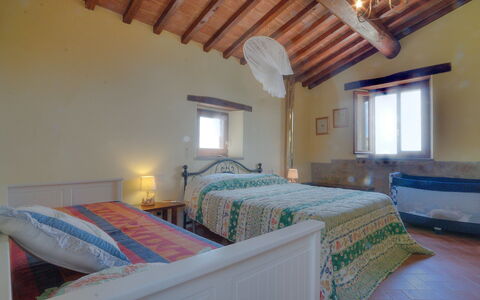 Casalini: Bedroom, Room, Property, Bed, Furniture, Bed Sheet, Ceiling, Building, Bedding, Real Estate