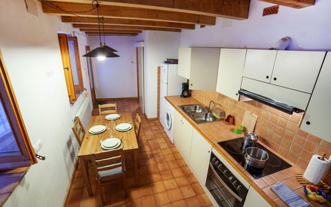 Sant Joan: Property, Cabinetry, Furniture, Countertop, Wood, Sink, Kitchen Stove, Interior Design, Architecture, Kitchen Sink