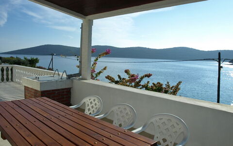 Agneza: Property, Vacation, Deck, House, Balcony, Room, Real Estate, Building, Furniture, Ocean