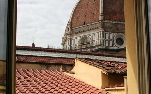 Florence 546: Architecture, Building, Roof, Arch, Facade, Window, Dome, Brick, Balcony